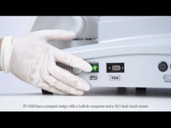 Luft-Hauch automatisches Tonometer treten nicht einfacher Operation und mit einfacher Annahme in Verbindung