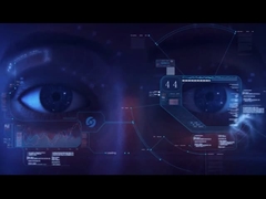 axiale Längenansicht des optischen Biometerauges