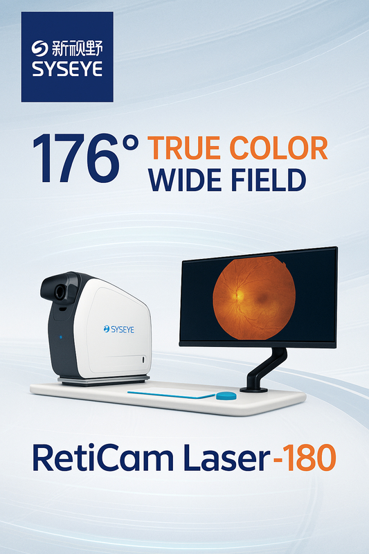 RetiCam 3100 Plus 176° Wide Field Fundus Kamera mit 8μm optischer Auflösung und 27-Zoll-HD-Farbmonitor für die Augendiagnostik