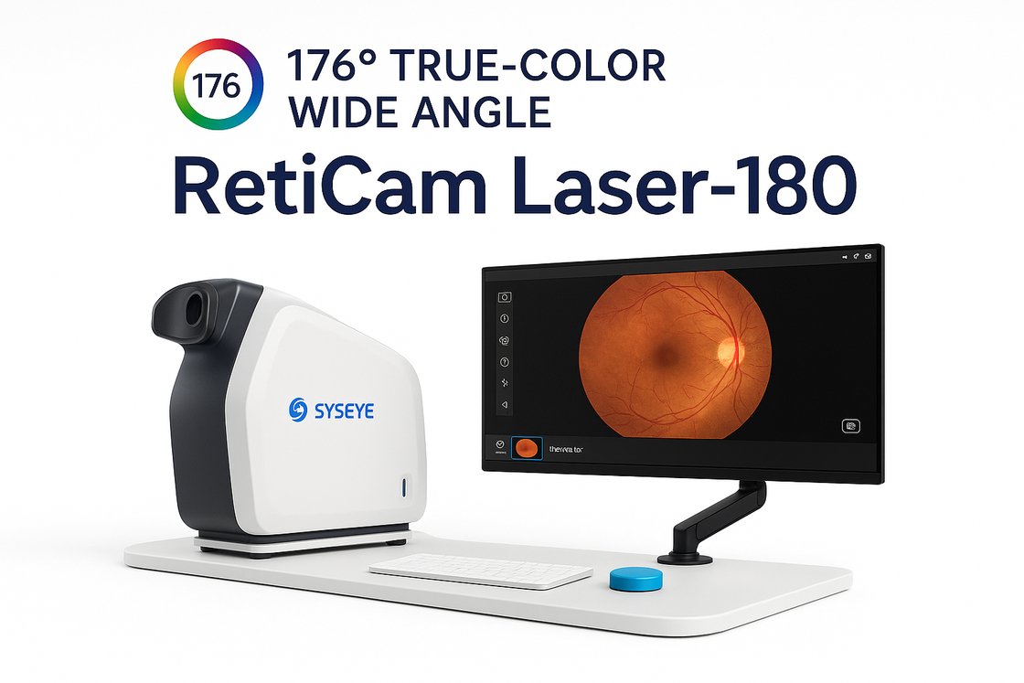 RetiCam 3100 Plus 176° Wide Field Fundus Kamera mit 8μm optischer Auflösung und 27-Zoll-HD-Farbmonitor für die Augendiagnostik